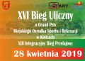 XVI Bieg Uliczny o Grand Prix Miejskiego Ośrodka Sportu i Rekreacji w Kielcach i XIII Integracyjny Bieg Przełajowy