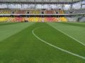 Murawa na Stadionie Miejskim przygotowana na mecz Korony Kielce z Legią Warszawa